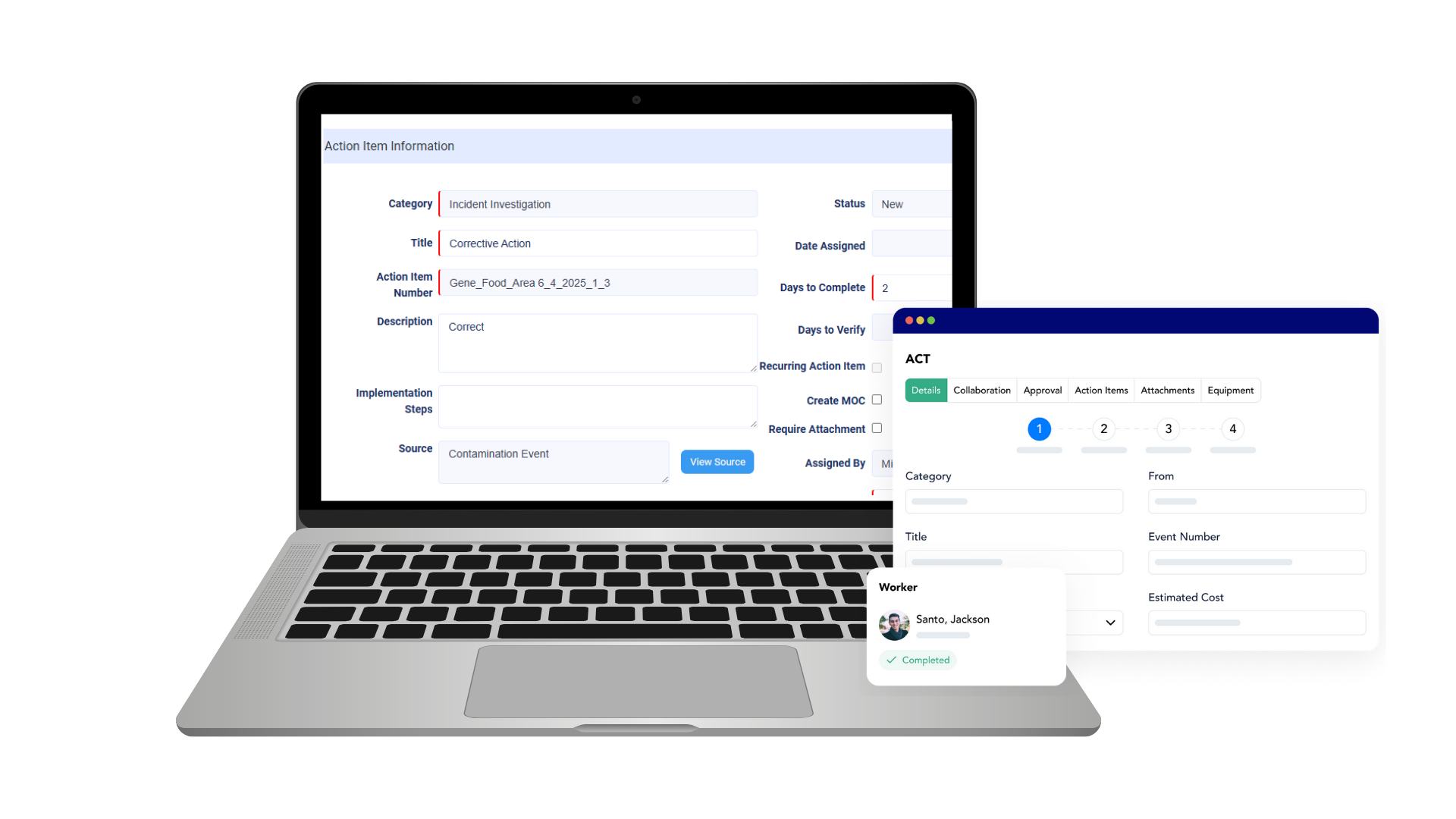 screenshot of Frontline Data Solutions